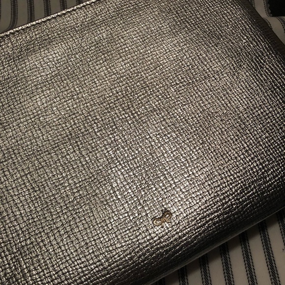 Anya Hindmarch all over stickers silver clutch - Picture 3 of 8